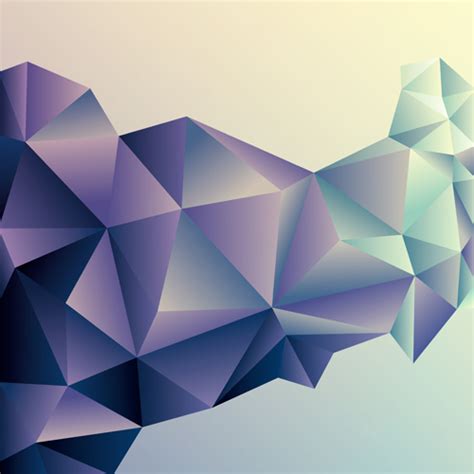 3d Geometric Shape Art Background Vectors Set 06 Free Download