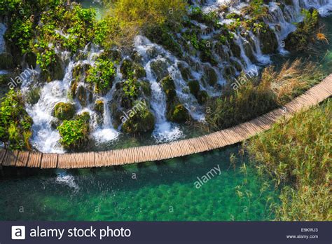 Plitvice Lakes National Park Croatia Stock Photo Alamy
