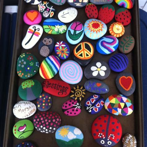 Painted Rocks Marbles Crafts Rock Painting Ideas Easy