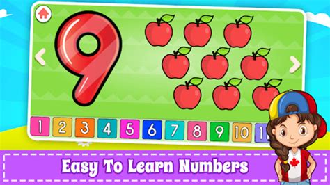 Learn Numbers 123 Kids Free Game Count Tracing For Android Download