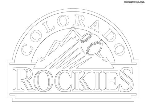 Mlb Logos Coloring Page Coloring Page To Download And Print Coloring