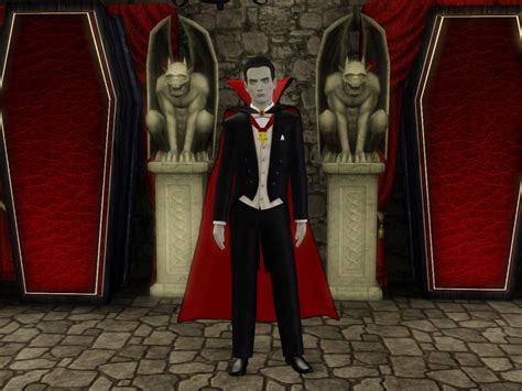 My Sims 3 Blog Dracula Sim Jack The Ripper Sim A New Dracula Cloak