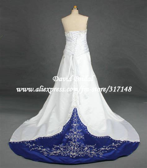 New Style 15 Wedding Dresses In Blue Color