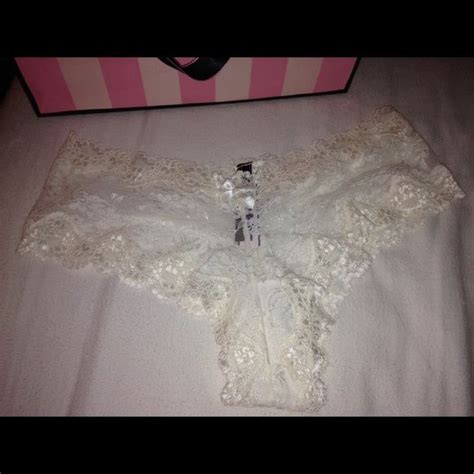 vs sexy white lace panties super sexy see through white lace panties also very cheeky size