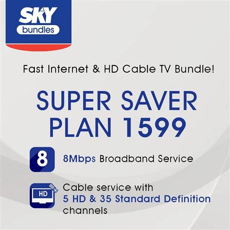 Sky Cable Intros Super Saver Plan 1599 With 8mbps Speed Yugatech
