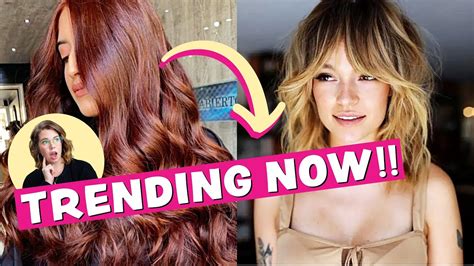 don t miss these hot hair trends for 2023 guide from a pro hairdresser youtube