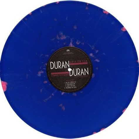 Duran Duran Girls On Film The Complete 1979 Demos Pink And Blue Vinyl