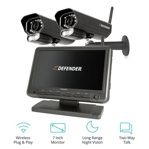 Defender Phoenixm2 Digital Wireless 7 Monitor Dvr Security