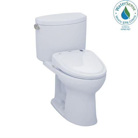 Toto Drake Ii Connect 2 Piece 128 Gpf Elongated Toilet With Washlet