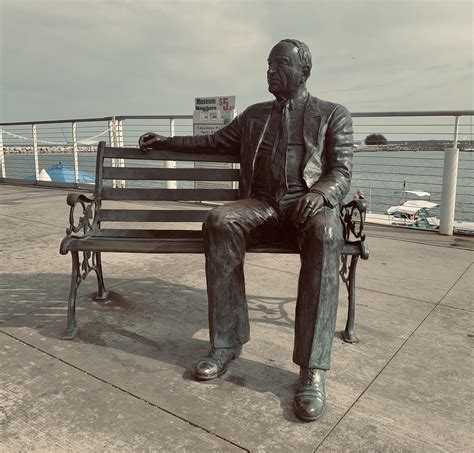 Statue Of Terrence Rutherford The Inventor Of Manspreading Dedicated
