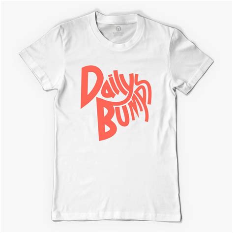 Daily Bumps Logo Womens T Shirt Customon