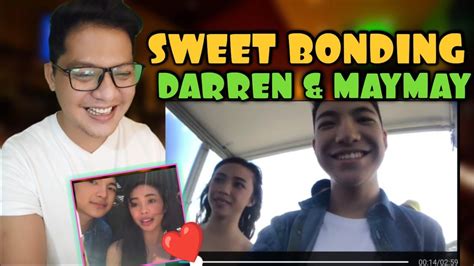 darren and maymay sweetest bond together reaction video to maymay entrata and darren espanto