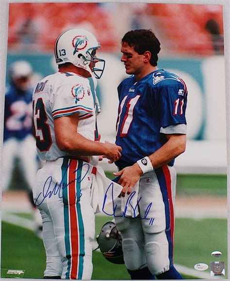 Find dan marino stock photos in hd and millions of other editorial images in the shutterstock collection. Dan Marino & Drew Bledsoe Signed 16x20 Photo (JSA)