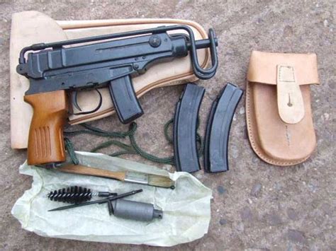 Czech 765mm 32 Acp Skorpion Machine Pistol With 10