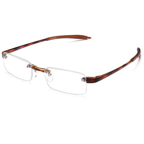 altec vision best rimless readers super lightweight reading glasses for men and women