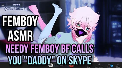 Femboy Bf Calls You Daddy Femboy Asmr M M Roleplay Youtube