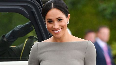 meghan markle stuns in grey roland mouret dress on second day of ireland tour hello