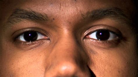 Close Up Shot Of A Mans Eyes Stock Footage Youtube