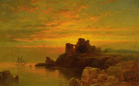 Edward Moran 1829 1901 Coastal Sunset Rmuseum