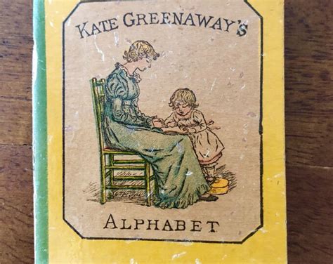 First Edition Kate Greenaway Alphabet Etsy