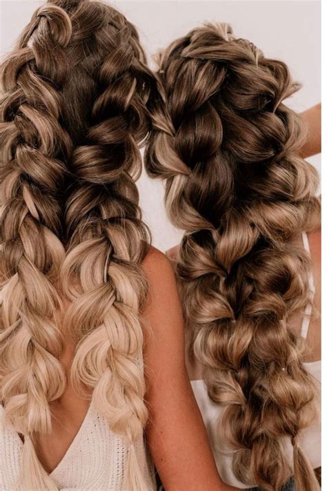 Easy Summer Braided Hairstyle For Long Hair 2021