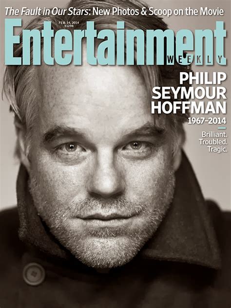 Philip Seymour Hoffman En La Portada De La Revista Entertainmet Weekly