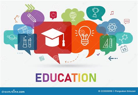 Vector Illustration Of A Education Concept Stock Illustration