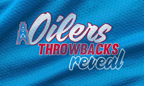 Tennessee Titans Unveil Houston Oilers Throwbacks For