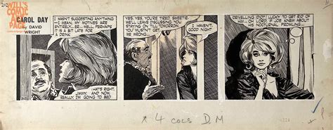 Carol Day Daily Comic Strip 2112 London Daily Mail 1963 By David Wright