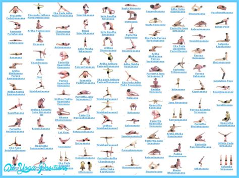 Yoga Poses Names And Pictures Allyogapositions Com