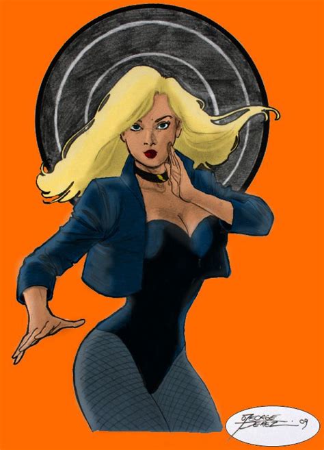 Black Canary By George Perez By Gwhitmore On Deviantart Black Canary George Perez Arrow