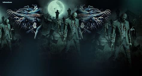 Cool Zombie Backgrounds Wallpaper Cave