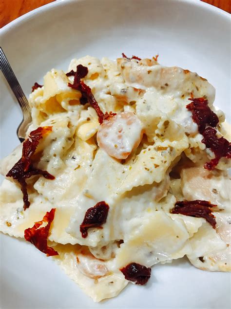 We especially love this version because the shrimp adds lots of extra flavor and some lean protein to boot! Easy Chicken and Broccoli Alfredo Recipe - Allrecipes.com