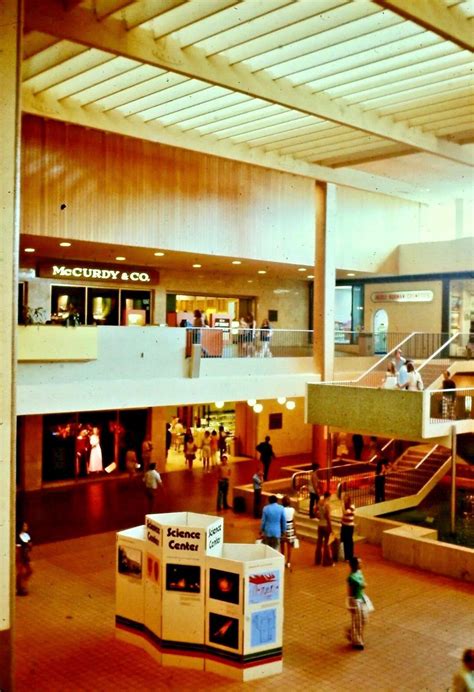 Inside The Midtown Plaza Shopping Mall In Rochester New York 1970s