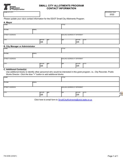 Form 734 5256 Fill Out Sign Online And Download Fillable Pdf Oregon