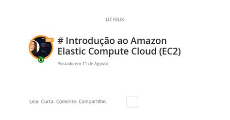 Introdu O Ao Amazon Elastic Compute Cloud Ec