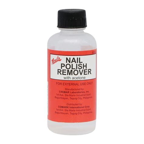 Nails Nail Polish Remover With Acetone 120ml Kng