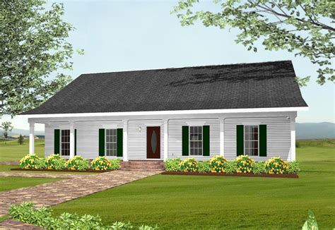 Plan 2515dh Southern Home Plan With Two Covered Porches Cottage
