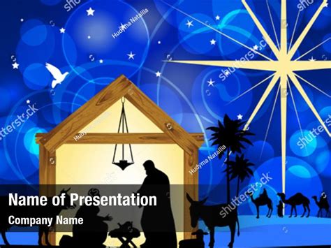 Christmas Nativity Powerpoint Templates