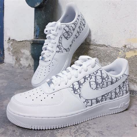 Adam nike air force 1 the custom is wearable, washable, and will last the life of the shoe. Nike Air Force X Dior Customs Limited