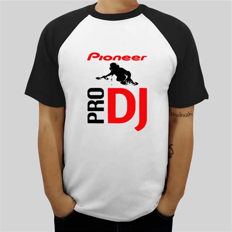 Pioneer Pro Dj Music System Logo Men S T Shirt New Brand Tee Shirt Male Fashion Ringer Tops