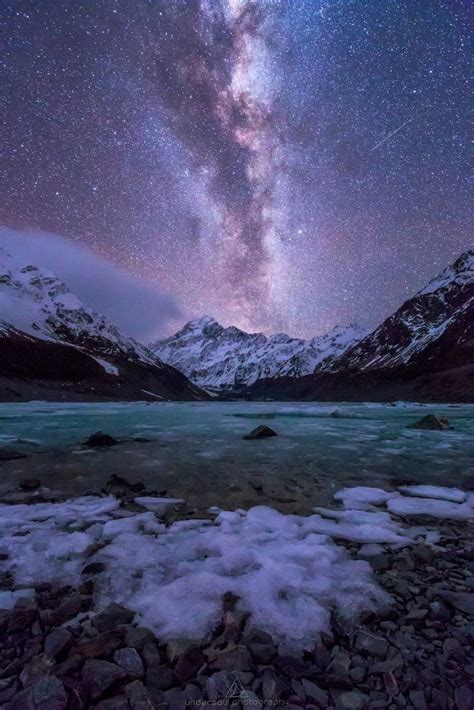 Milky Way Over Mt Cook New Zealand By Jordan Mcinally On 500px