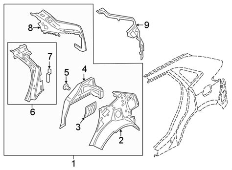 Diagram Of Ford Edge Body