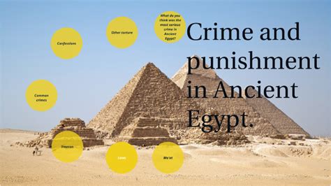 Crime And Punishment In Ancient Egypt By Mairead Ann On Prezi
