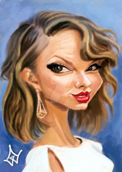 Taylor Swift Caricature By Egydigitalist On Deviantart