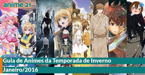 Guia De Animes Da Temporada De Inverno Janeiro2016 Anime21