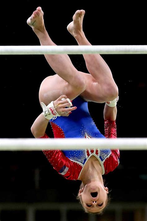 Russian Gymnast Daria Spiridonova Shines On The Uneven Bars