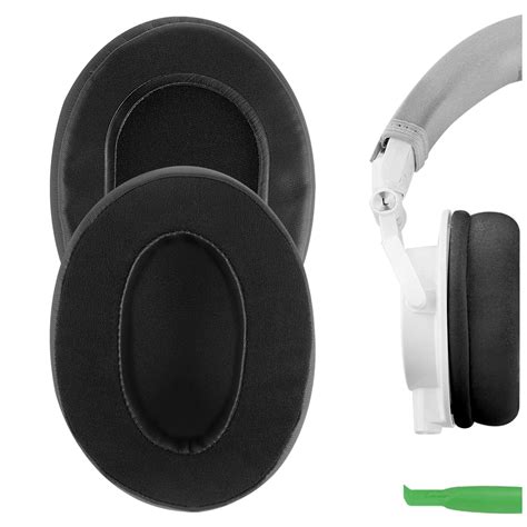 Geekria Comfort Hybrid Velour Ear Pads For ATH M50 Bose QC25 QC35