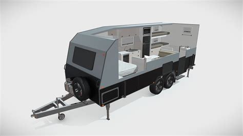 Caravan 3d Model By Devsanterr 67e2024 Sketchfab