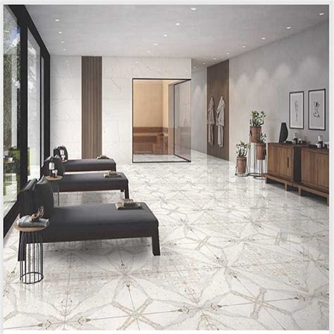 Vitrified Kajaria Living Room Floor Tiles 2 X 2 Feet Glossy At Best